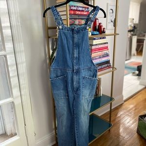 Madewell Dungaree Zip Front Overalls